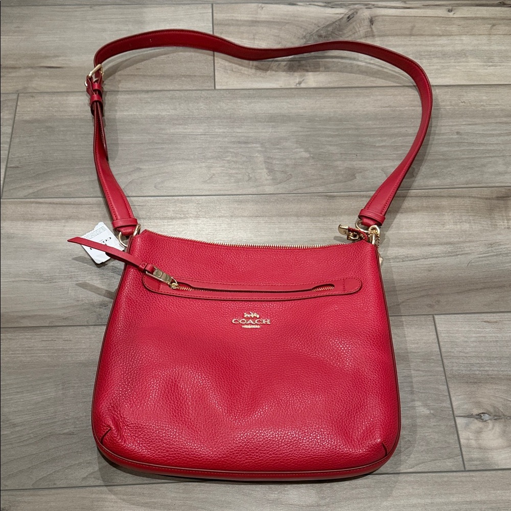 Coach Vibrant Red Crossbody Bag